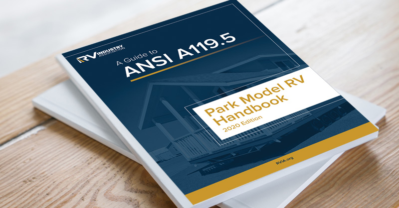 Ansi Rv 2020 Edition Of RV Industry Association Park Model RV Handbook Now ...